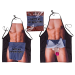 Кухонный фартук с плюшевым пенисом OOTB Apron Men Body
