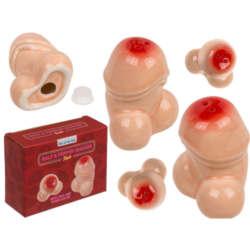 Сільничка та перечниця у вигляді пеніса OOTB Salt & Pepper Shaker, 2 шт.