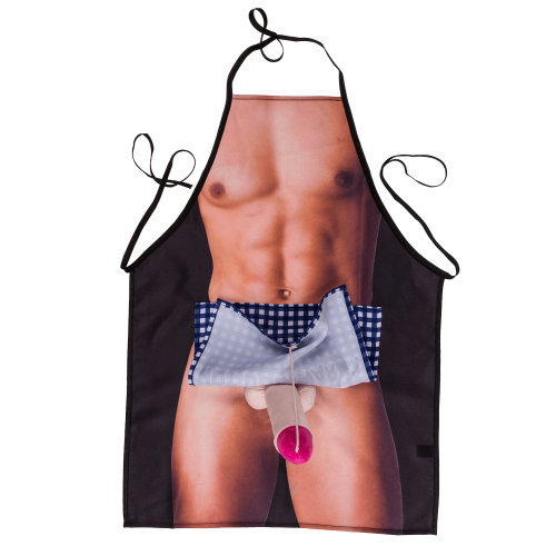 Кухонный фартук с плюшевым пенисом OOTB Apron Men Body