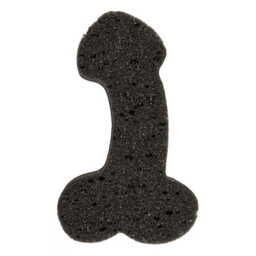 Губка для ванни OOTB Sponge Willy Black, 19 см
