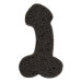 Губка для ванни OOTB Sponge Willy Black, 19 см