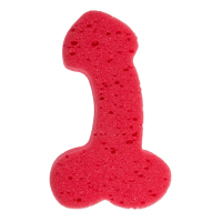 Губка для ванны OOTB Sponge Willy Red, 19 см