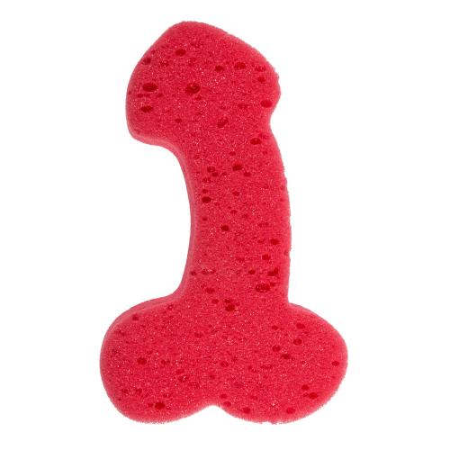 Губка для ванны OOTB Sponge Willy Red, 19 см