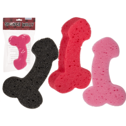 Губка для ванны OOTB Sponge Willy Red, 19 см
