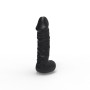 Крафтовое мыло-член с присоской Чистий Кайф MEDIUM Black, натуральное
