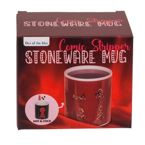 Чашка с термоэффектом OOTB Stoneware Mug Comic Stripper