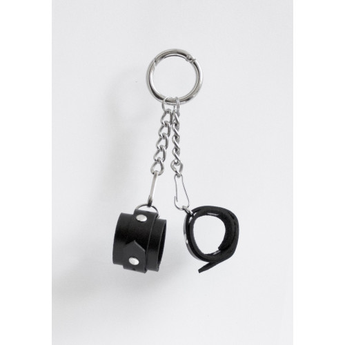 Брелок Наручники Feral Feelings Чорний