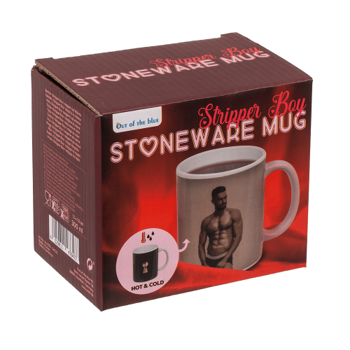 Чашка з термоефектом OOTB Stoneware Mug Stripper Boy
