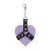 Брелок на карабіні для ключів Art of Sex Chained Heart, Лаванда