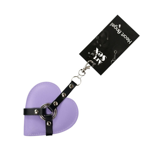 Брелок на карабине для ключей Art of Sex Heart Angel, Лаванда
