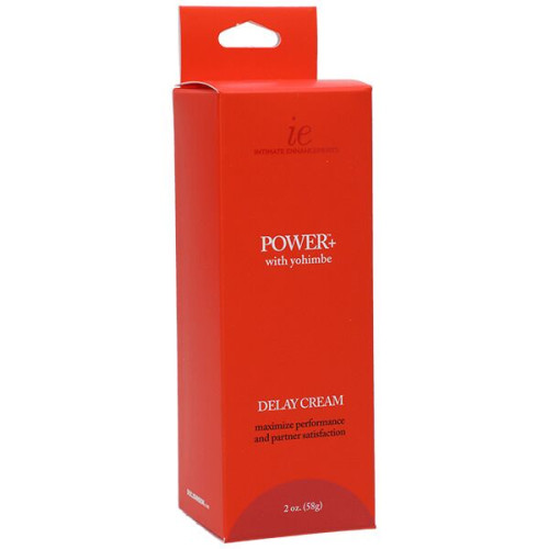 Мощный крем-пролонгатор Doc Johnson Power Delay Cream For Men, экстракт Йохимбе, 56 г