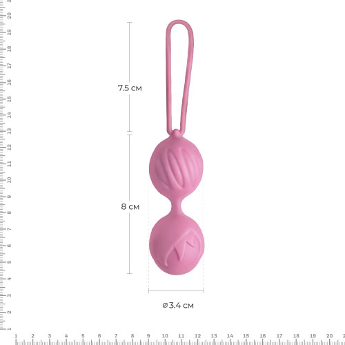 Вагинальные шарики Adrien Lastic Geisha Lastic Balls Mini Розовые S