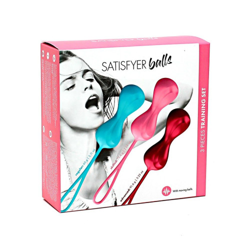 Вагинальные шарики Satisfyer balls C02 double 3 шт