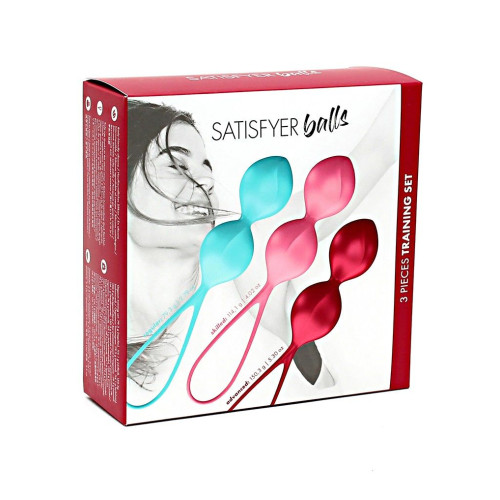 Вагинальные шарики Satisfyer balls C03 double 3 шт