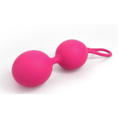 Вагинальные шарики Dorcel Dual Balls Magenta, диаметр 3,6см, вес 55гр