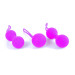 Набір вагінальних кульок B - Series HeavyFun Silicone Kegal Balls Set Purple