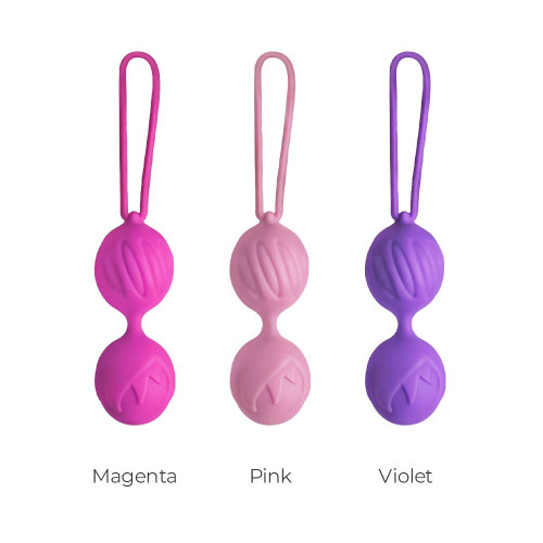 Вагинальные шарики Adrien Lastic Geisha Lastic Balls Mini Фуксия S