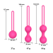 Набір вагінальних кульок Erospace Sweet Play Kegel Balls Set A12