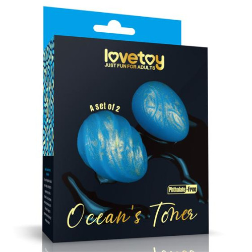 Вагінальні кульки LoveToy Ocean's Toner Egg Set II