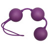 Вагінальні кульки You2Toys Velvet Balls 3 Фіолетові