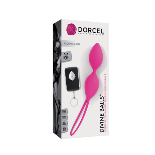 Вагинальные шарики Marc Dorcel Divine Balls Розовые