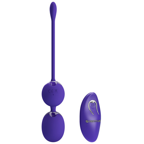 Вагинальные виброшарики Pretty Love Willie Vibrating Kegel Balls Blue