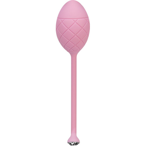 Розкішні вагінальні кульки PILLOW TALK Frisky із кристалом Сваровські Рожеві