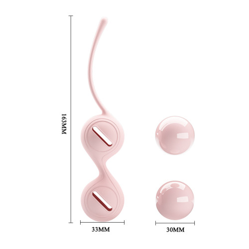 Вагінальні кульки Pretty Love Kegel Tighten Up I Balls Flesh