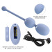Вагінальні віброкульки Pretty Love Willie Vibrating Kegel Balls Light Blue
