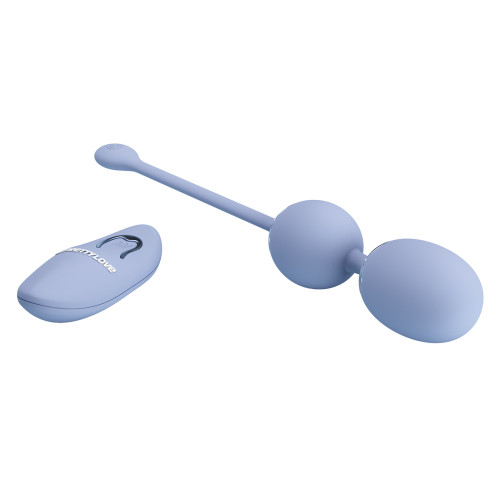 Вагінальні віброкульки Pretty Love Willie Vibrating Kegel Balls Light Blue