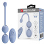 Вагинальные виброшарики Pretty Love Willie Vibrating Kegel Balls Light Blue