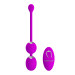 Вагинальные виброшарики Pretty Love Willie Vibrating Kegel Balls Purple