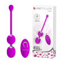Вагінальні віброкульки Pretty Love Willie Vibrating Kegel Balls Purple