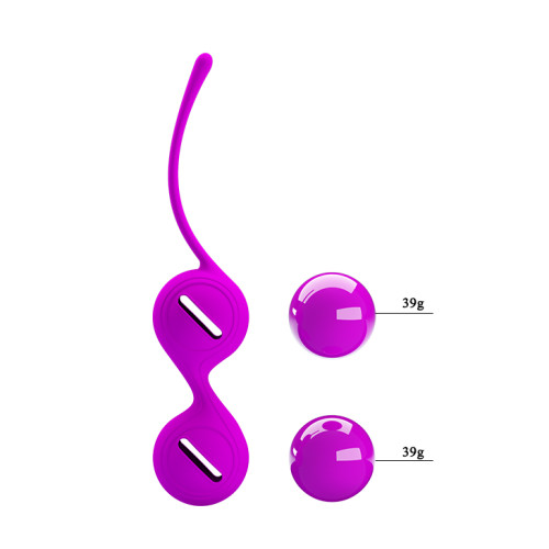 Вагинальные шарики Pretty Love Kegel Tighten Up I Balls Purple