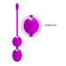 Вагинальные виброшарики Pretty Love Willie Vibrating Kegel Balls Purple