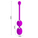 Вагинальные виброшарики Pretty Love Willie Vibrating Kegel Balls Purple