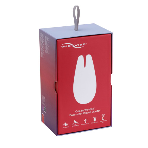 Клиторальный смарт-вибратор Gala by We-Vibe Pink, 2 вибропальчика, 2 мотора, мощные вибрации.