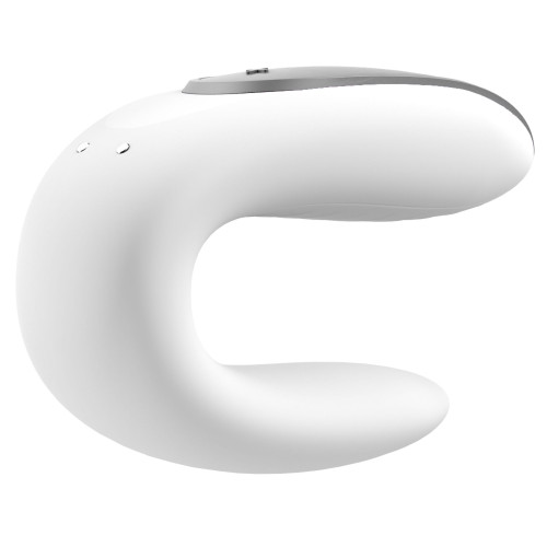 Смарт-вибратор для пар Satisfyer Double Fun Белый