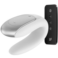 Смарт-вібратор для пар Satisfyer Double Fun Білий