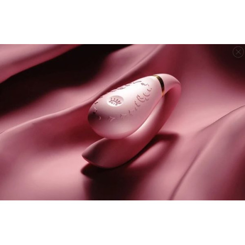 Вибромассажер с функцией управления со смартфона Zalo Fanfan Розовый