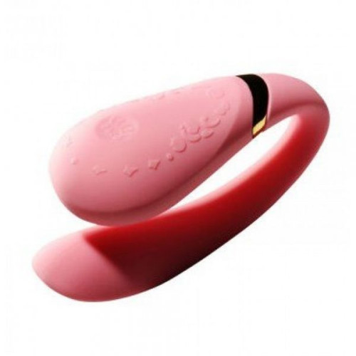 Вибромассажер с функцией управления со смартфона Zalo Fanfan Розовый