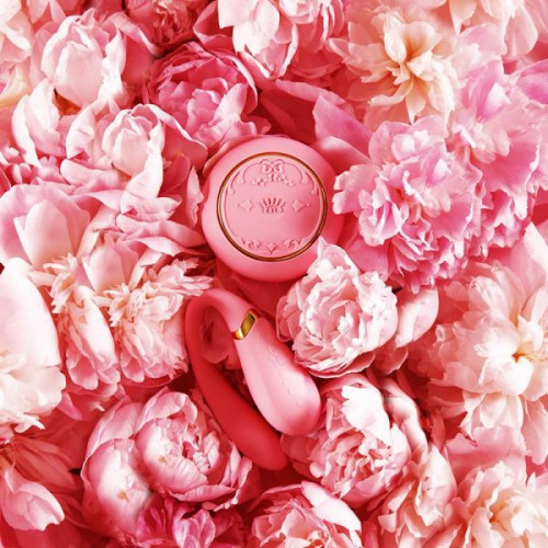 Вібромасажер для пар з функцією керування зі смартфона Zalo Fanfan Set Рожевий