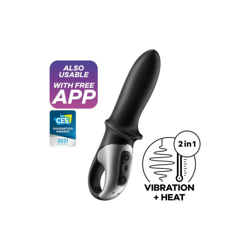 Анальный смарт-вибратор с подогревом Satisfyer Hot Passion