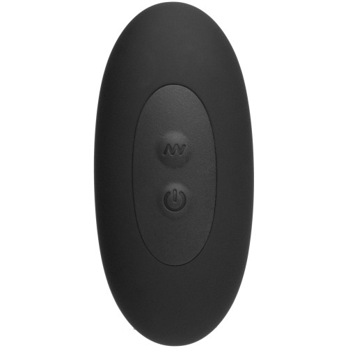 Страпон унисекс Doc Johnson Body Extensions – Be Risque, вибрация, пульт управления, пустая насадка