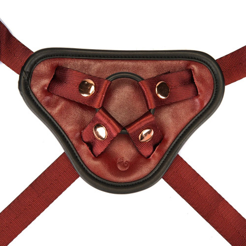 Трусики для страпона Liebe Seele Wine Red Strap-on Harness