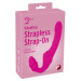 Женский страпон You2Toys Vibrating Strapless Strap-On Pink