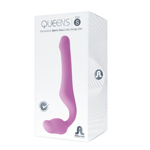 Безременный страпон Adrien Lastic Queens S, регулируемый изгиб, диаметр 3 см