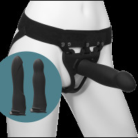 Набор для страпона Doc Johnson Body Extensions - BE Ready - Black Набор для страпона Doc Johnson Body Extensions - BE Ready - Black