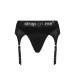 Трусики для страпона з підв’язками для панчіх Strap-On-Me REBEL HARNESS - XS