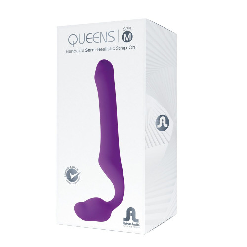 Безременный страпон Adrien Lastic Queens M, регулируемый изгиб, диаметр 3,4 см